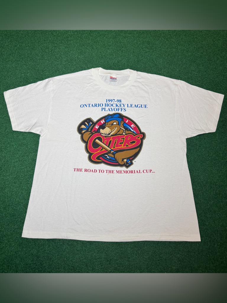 Erie Otters Ontario Hockey League Playoffs Vintage 90s Xl T Shirt